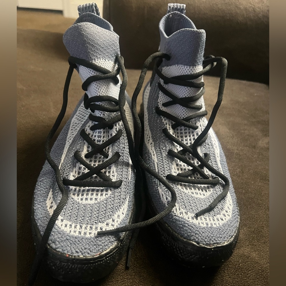 Converse Black, light blue and white light weight Knit Sneakers